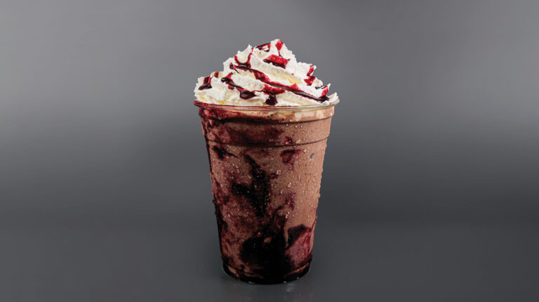 chocolate covered cherry frappe