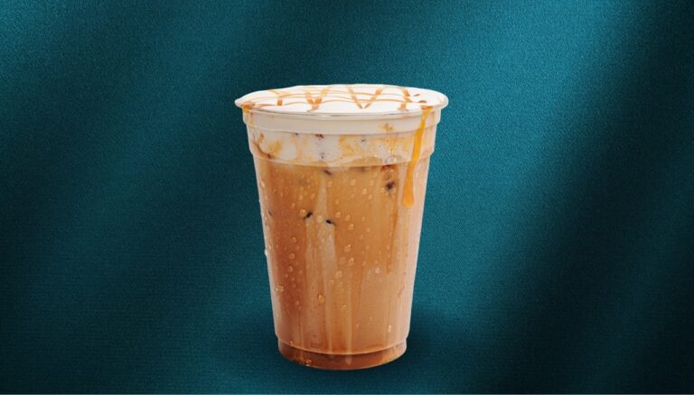 iced pumpkin caramel macchiato