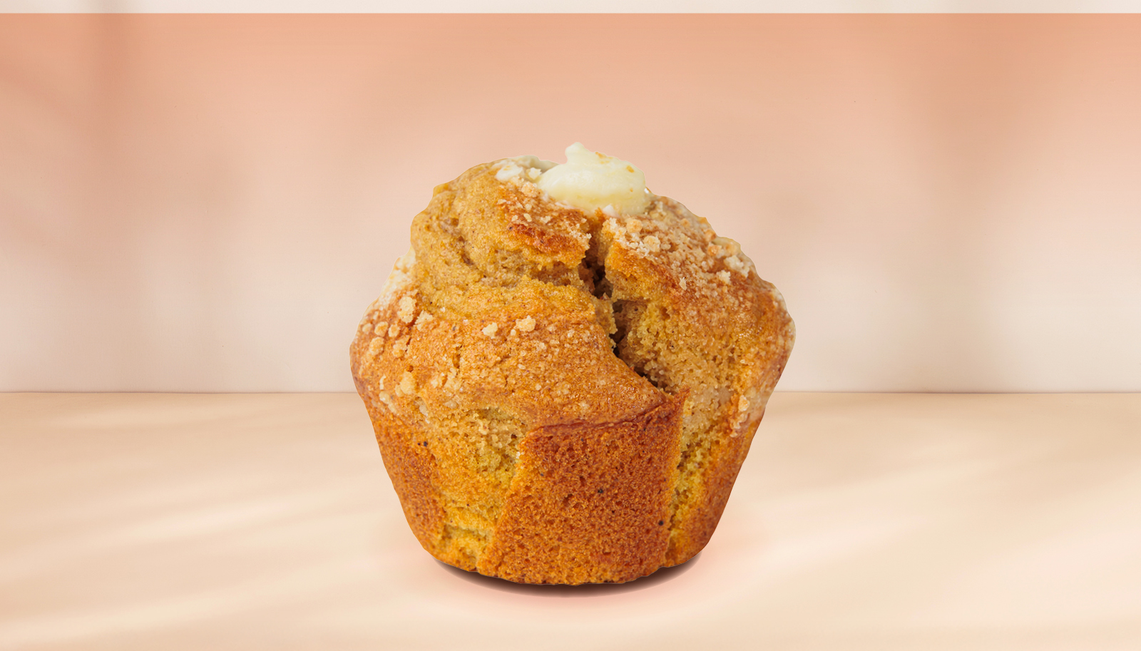 pumpkin cream cheese muffin