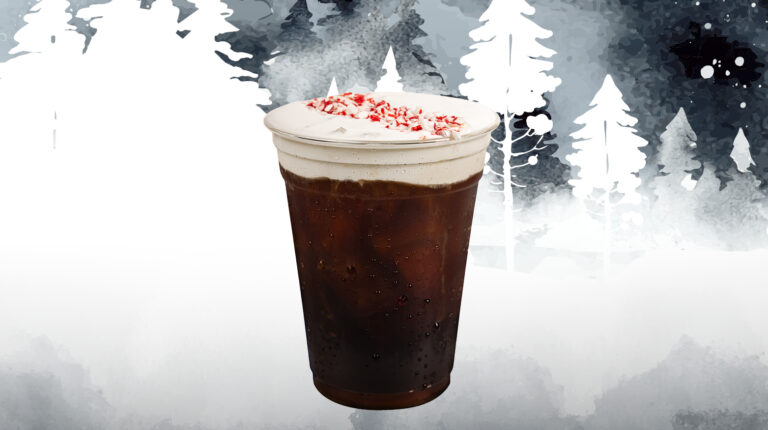 candy cane cold brew